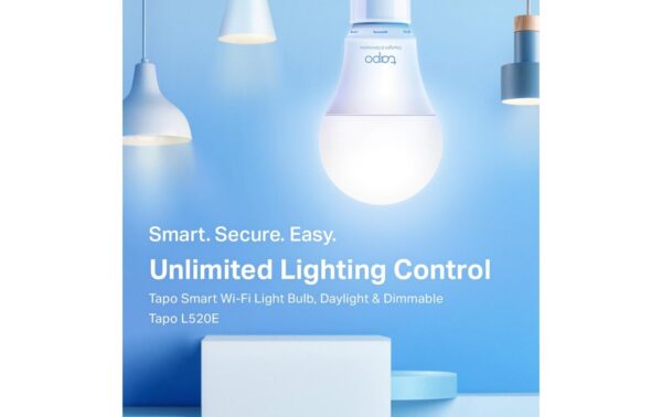 TP-Link Smart Buld Tapo L520E Einzelstück, Dimmbar, weiss