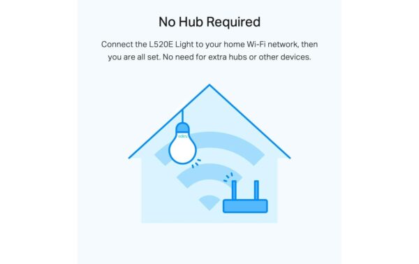 TP-Link Smart Buld Tapo L520E Einzelstück, Dimmbar, weiss