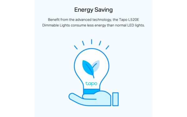 TP-Link Smart Buld Tapo L520E Einzelstück, Dimmbar, weiss