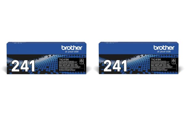 Toner Brother TN-241BK TWIN PACK Schwarz High Yield Doppelpack kaufen Schweiz | Mediatech.ch