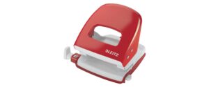 Leitz Locher Nexxt Metall, 30 Blatt (80 g/m² Papier), Rot