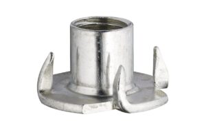 1287586 - Mediatech Krafter Einschlagmuttern M 4 Stahl vz 10 ST