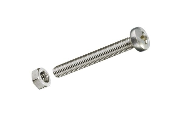 FTM Krafter Gewindeschrauben Liko mit Muttern M 6x 20 mm DIN 7985 A2 Edelstahl rf 4 ST kaufen | Mediatech.ch