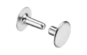 Krafter Hohlnieten K7,8x L8,8x S3,2mm Stahl vernickelt 14 ST