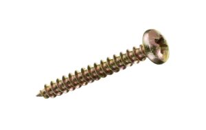 Krafter HS SPS Spanplattenschrauben PanHead Pozidrive 4,5x 40 mm Stahl gelb vz 10 ST