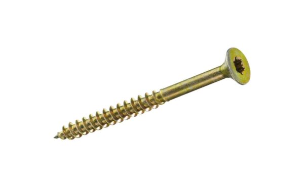 Krafter HS SPS Spanplattenschrauben Tordrive TG 4,5x 45 mm Stahl gelb vz 10 ST