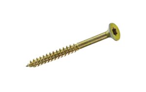 Krafter HS SPS Spanplattenschrauben Tordrive TG 4,5x 80 mm Stahl gelb vz 8 ST