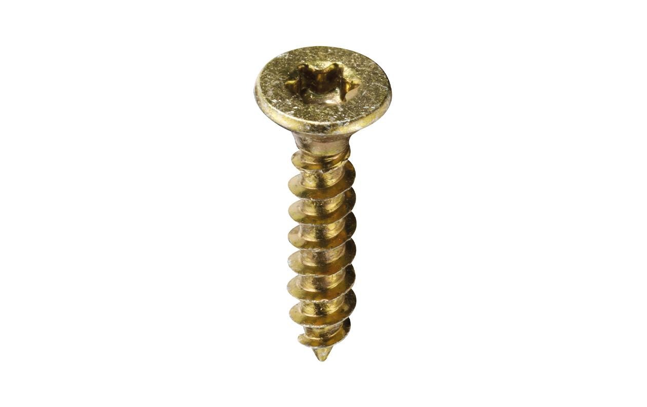 Krafter HS SPS Spanplattenschrauben Tordrive VG 3,0x 16 mm Stahl gelb vz 30 ST