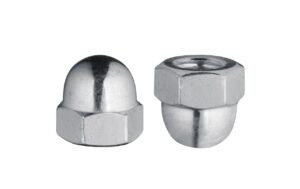 Krafter Hutmuttern M12 DIN 1587 Stahl vz 2 ST