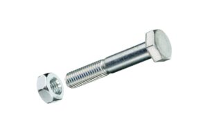 FTM Krafter Sechskantschrauben mit Muttern M 8x 40 mm DIN 931 Stahl blau vz 4 ST kaufen | Mediatech.ch