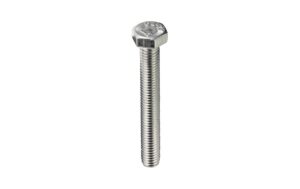 Krafter Sechskantschrauben mit Muttern M10x 80 mm DIN 933 A2 Edelstahl rf 2 ST