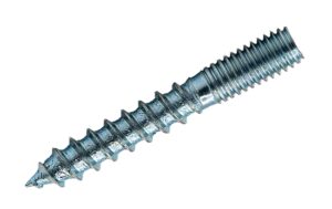 Krafter Stockschrauben M 6x 40 mm Stahl blau vz 4 ST