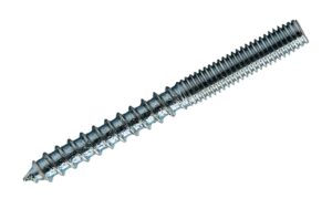 Krafter Stockschrauben M 6x 60 mm Stahl blau vz 4 ST