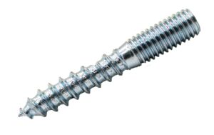 Krafter Stockschrauben M 8x 50 mm Stahl blau vz 4 ST