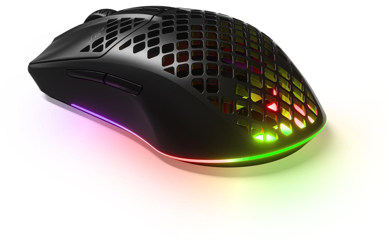 1291314 - Mediatech SteelSeries Aerox 3 Wireless Mouse schwarz, wireless, 18000dpi kaufen Schweiz | Mediatech.ch