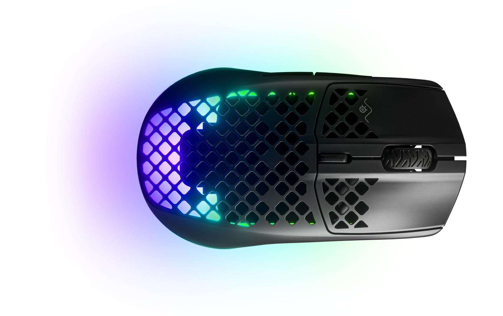1291314_1 - Mediatech SteelSeries Aerox 3 Wireless Mouse schwarz, wireless, 18000dpi