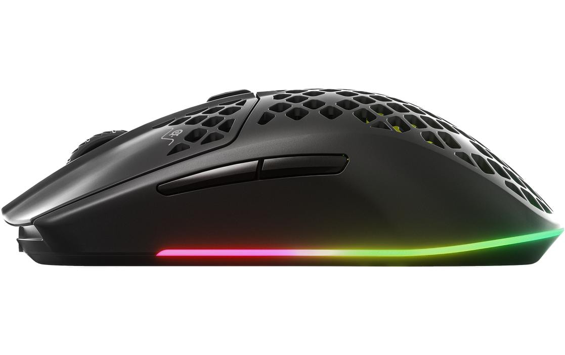 1291314_2 - Mediatech SteelSeries Aerox 3 Wireless Mouse schwarz, wireless, 18000dpi