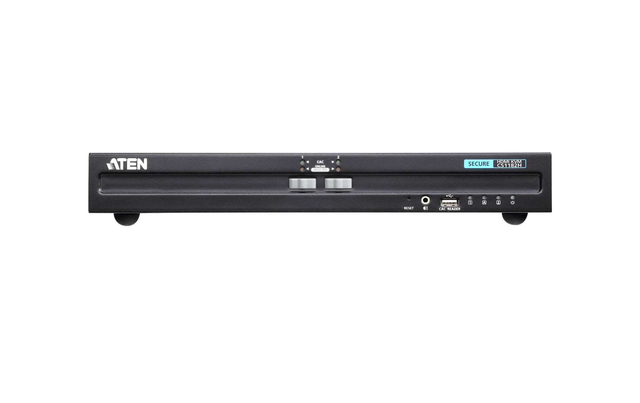 1291356 - Mediatech Aten CS1182H-AT-G KVM Switch 2-Port USB HDMI Secure KVM Switch kaufen Schweiz | Mediatech.ch