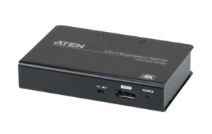 Aten VS192-AT-G: DisplayPort 2-Port 4K DisplayPort Splitter, 60Hz kaufen Schweiz | Mediatech.ch