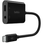 Belkin RockStar 3.5mm Audio + USB-C Lightning, 3.5mm, Lightning