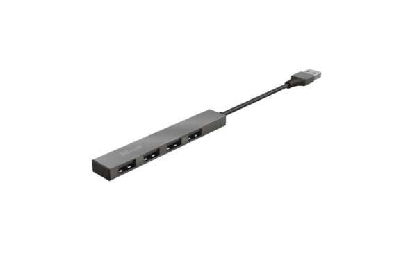 Trust Halyx Mini USB Hub mit 4-Port Aluminium