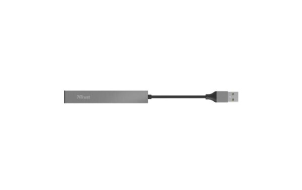 Trust Halyx Mini USB Hub mit 4-Port Aluminium