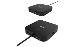 i-tec USB-C Dock Dual Display MST 1x DP 1x HDMI 1x GLAN 3x USB 3.0