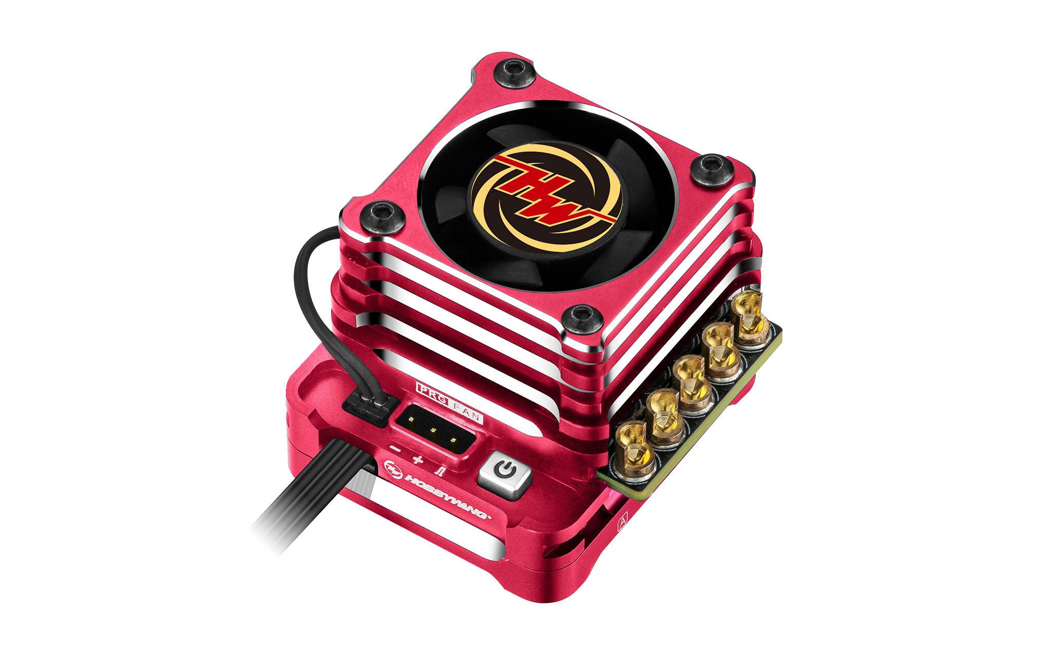 1293702 - Mediatech Hobbywing Xerun XD10 Pro Rot Drift Brushless Regler 100A, 2s LiPo kaufen Schweiz | Mediatech.ch