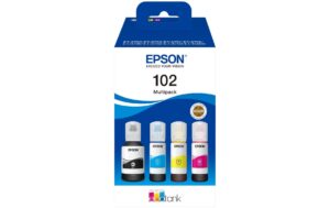 1294045 - Mediatech Tinte Epson ECOTANK 102 C13T03R640 4er-Pack Schwarz, Gelb, Cyan, Magenta kaufen Schweiz | Mediatech.ch