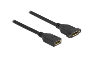 Delock DisplayPort 1.2 Kabel Buchse/Buchse 2m, Schwarz, max. 3840 x 2160 @ 60 Hz kaufen Schweiz | Mediatech.ch