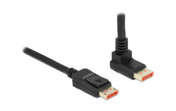 Delock DisplayPort Stecker/Stecker 90 Grad Oben gewinkelt, 8k 60Hz, 5m kaufen Schweiz | Mediatech.ch