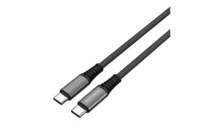 4smarts USB 2.0 USB-C Kabel, 3m, schwarz PremiumCord bis 100W Daten- und Ladekabel