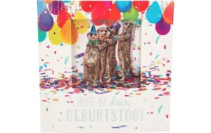Depesche 3D Klappkarten Musik und Licht Heute ist dein Geburtstag!