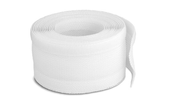1300227 - Mediatech Delock Geflechtschlauch, 5mx32mm Klettverschluss, hitzebeständig, Weiss kaufen Schweiz | Mediatech.ch