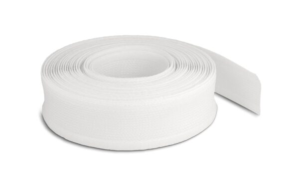 1300230 - Mediatech Delock Geflechtschlauch, 10mx19mm Klettverschluss, hitzebeständig, Weiss kaufen Schweiz | Mediatech.ch