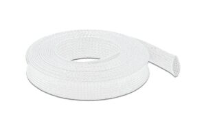 Delock Geflechtschlauch, 10mx25mm Dehnbar, hitzebeständig, Weiss kaufen Schweiz | Mediatech.ch