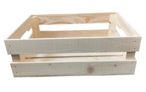 Holz Zollhaus Obstharasse roh Fichte/Tanne, 60x40x20cm (LxBxH), FSC Mix 70%