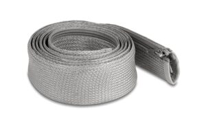 Delock Geflechtschlauch 2mx50mm Reissverschluss, hitzebeständig, Grau kaufen Schweiz | Mediatech.ch
