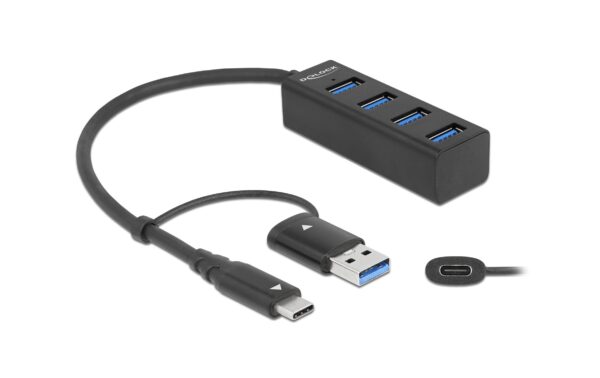 Delock USB 3.2 Hub 63828 4 Port USB 3.2 Gen 1 Hub kaufen Schweiz | Mediatech.ch