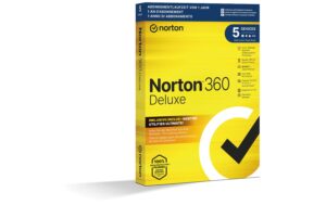 Norton 360 Deluxe Non-Subscription Box, Vollversion, 5 PC, 1J, inkl. NUU, ML