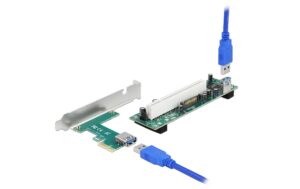 1306854 - Mediatech Delock PCI-Express Riserkarte, x1 zu 1x PCI 32 Bit Slot, mit 60 cm Kabel kaufen Schweiz | Mediatech.ch