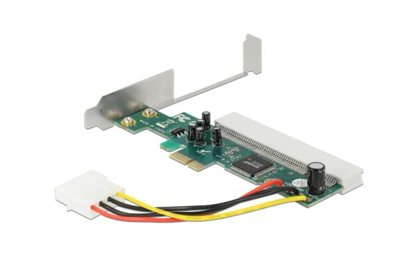 Delock PCI-Express Riserkarte, x1 zu 1x PCI 32 Bit, Chip: Asmedia ASM1083