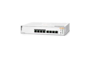 1307415 - Mediatech HPE Aruba Networking HP 1830-8G: 8 Port RJ45 1Gb Switch PoE+ 65W kaufen | Mediatech.ch