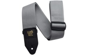 Ernie Ball 4046 Polypro Gitarrengurt, grau