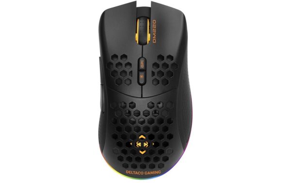 Deltaco Gaming Mouse Wireless DM220 RGB black