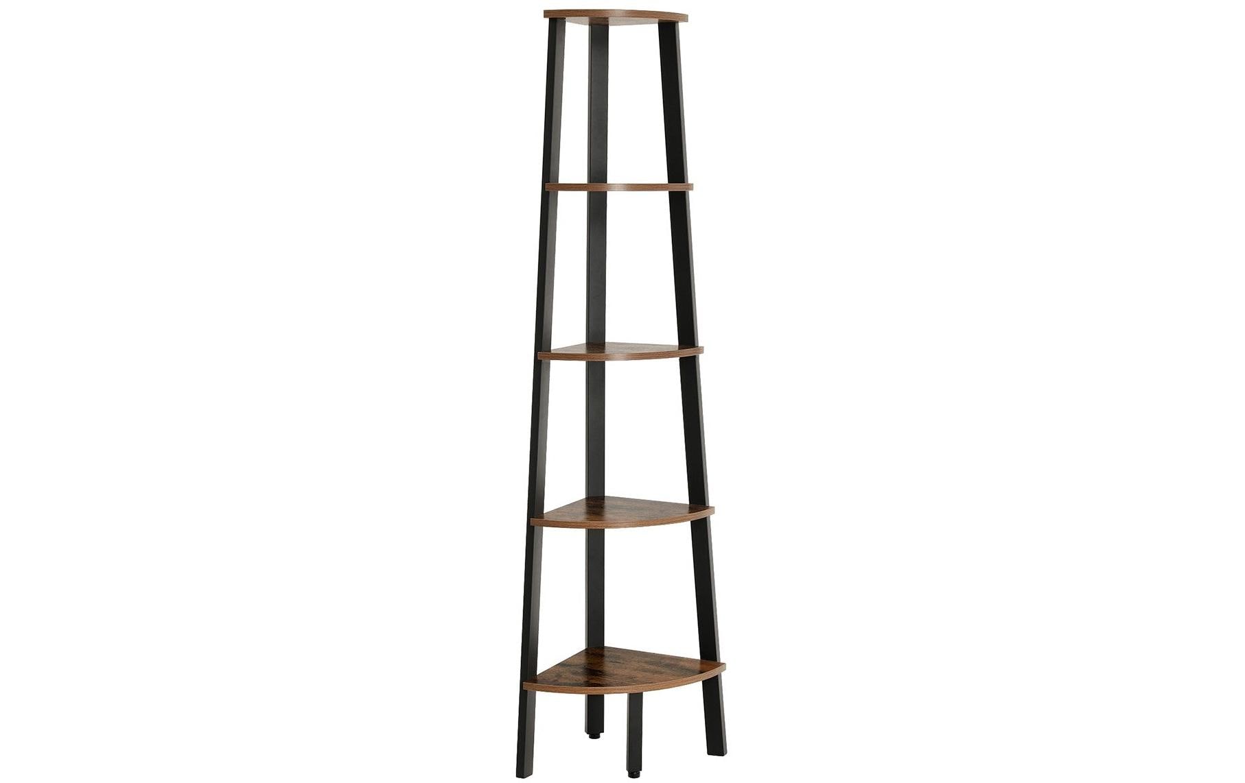 1309900 - Mediatech Vasagle Eckregal mit 5 Ablagen 32.5x159x34 cm, Traglast pro Ebene 5 kg kaufen Schweiz | Mediatech.ch