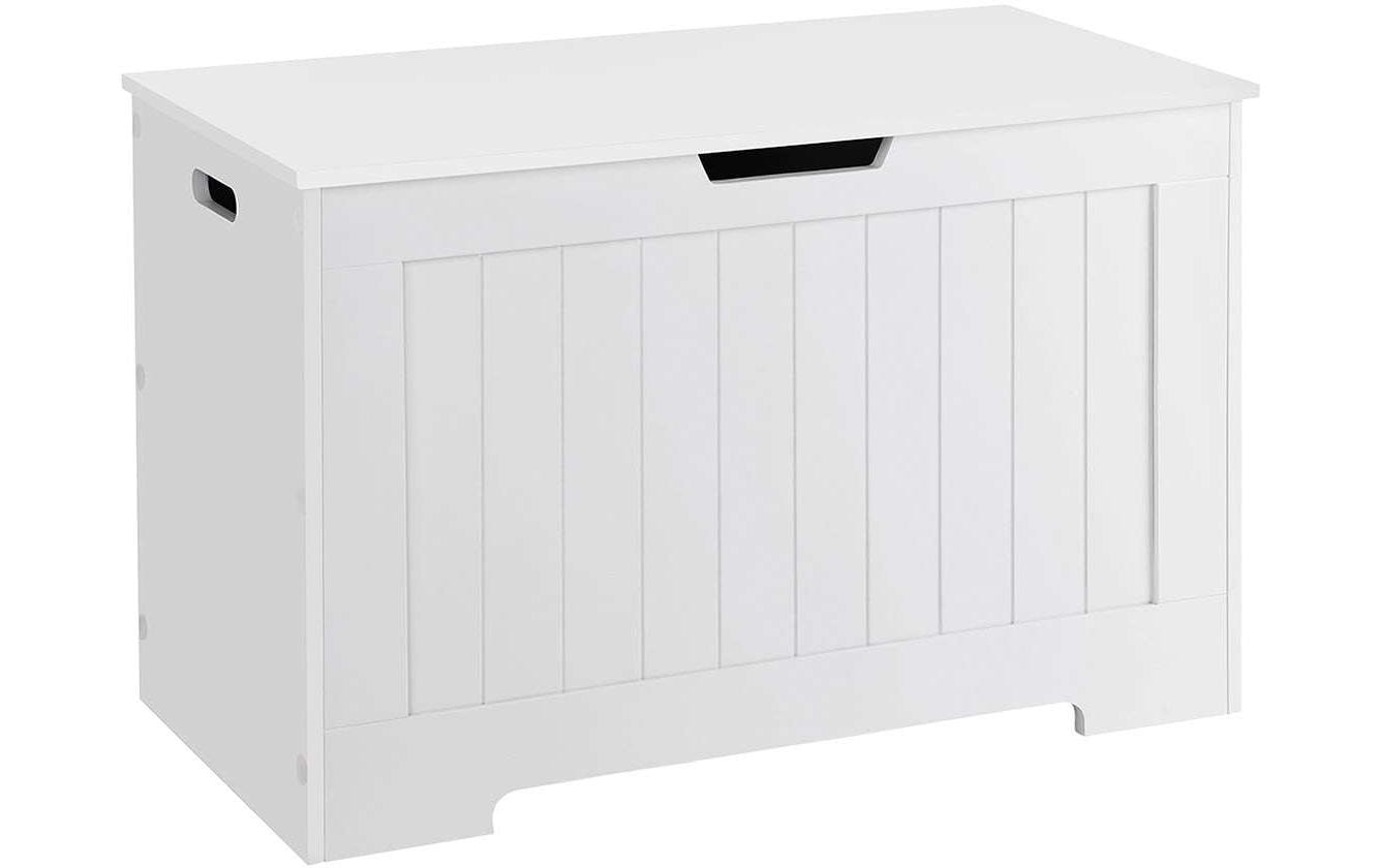 Vasagle Truhe Landhausstil, Weiss MDF, 76x48x40 cm (BxHxT) kaufen Schweiz | Mediatech.ch