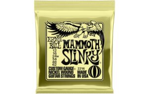 Ernie Ball 2214 Slinky Nickel E-Gitarren Saitensatz, Mammoth 12-62 kaufen Schweiz | Mediatech.ch