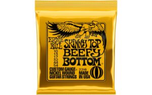 Ernie Ball 2216 Slinky Nickel E-Gitarren Saitensatz, STBB 10-54