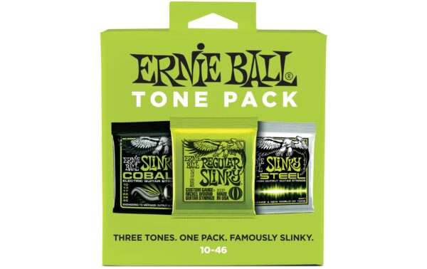 1309979 - Mediatech Ernie Ball 3331 Slinky 3er Tone Pack E-Gitarren Saitencombopack, 10-46 kaufen Schweiz | Mediatech.ch